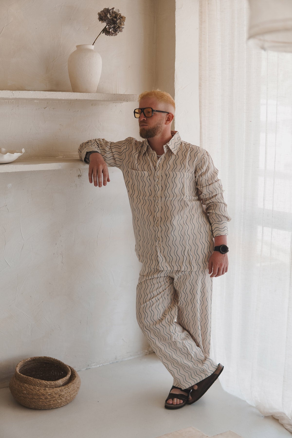 Flowline Pant ~ Ocean Lines