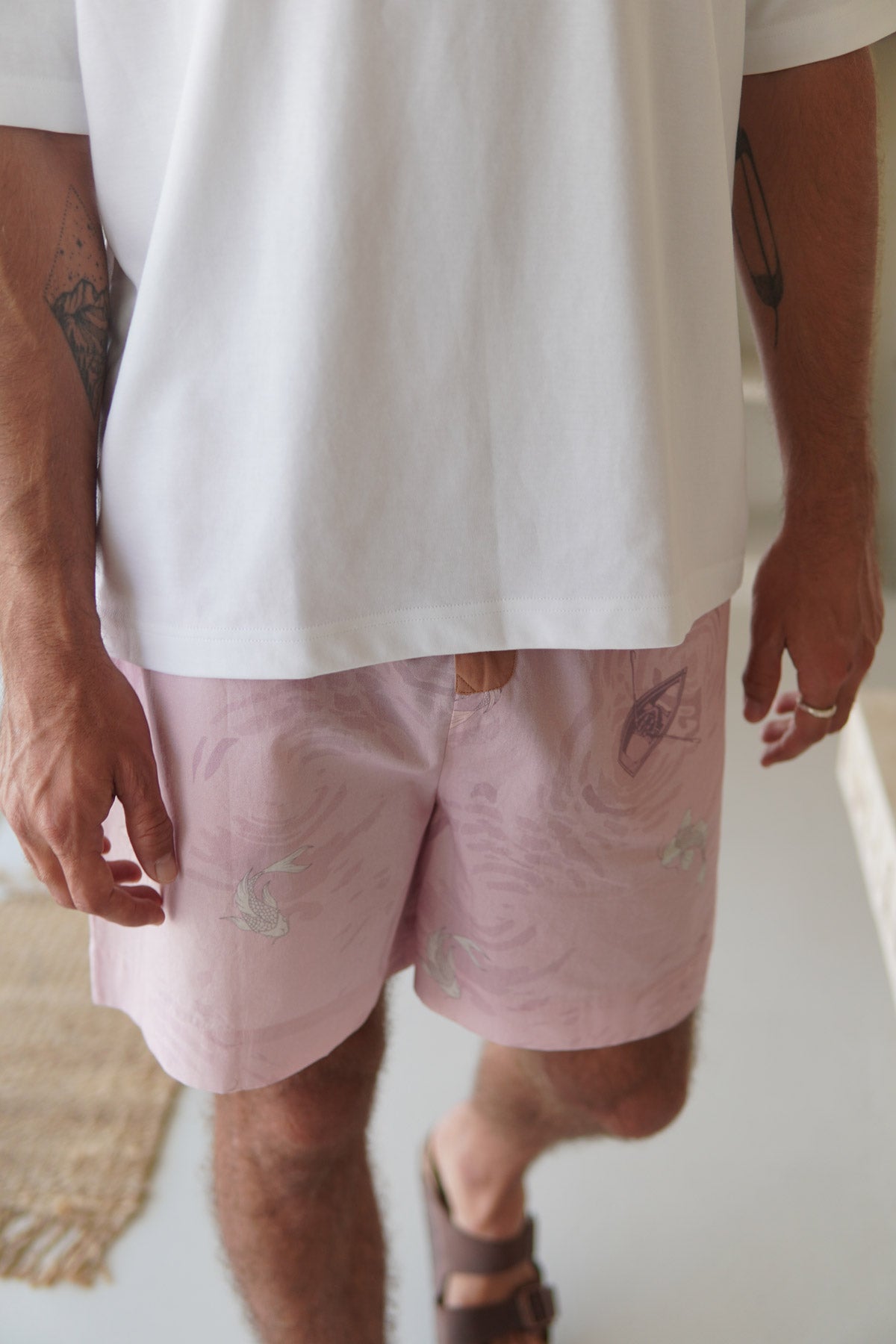 Wayfarer Shorts ~ Muted Pink