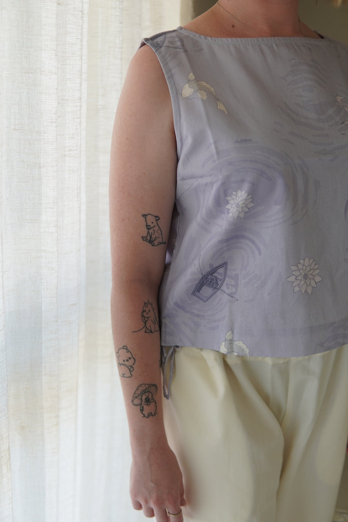 Coastline Top ~ Lavender