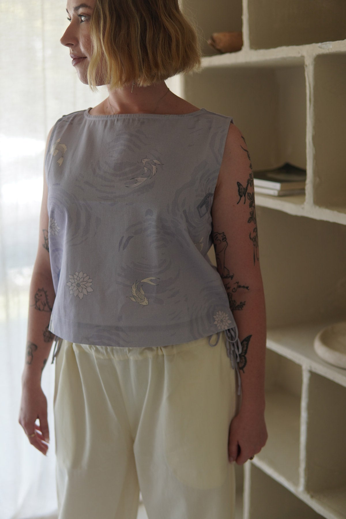 Coastline Top ~ Lavender