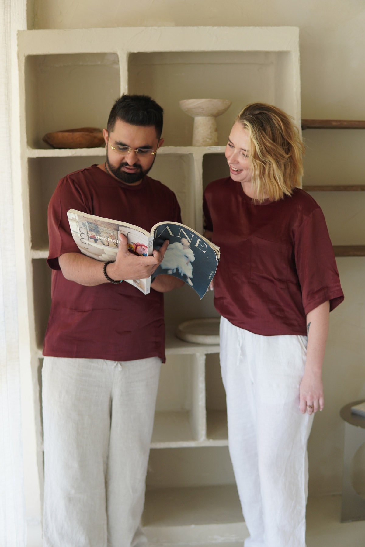 Mono Tee - Dark Plum